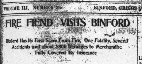 Headline from the Binford Times