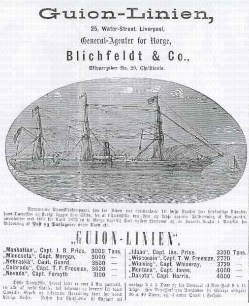 1873 Advertisement