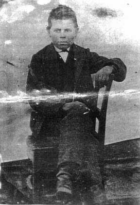 Tintype of Hans age 12