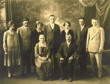 Click for larger photo of the Rekstad family
