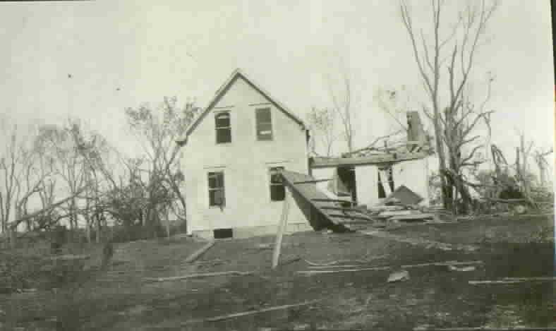 Hanson Home Damaged