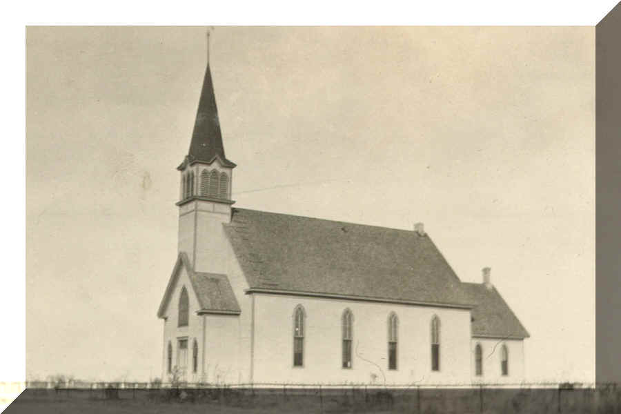 The original church building