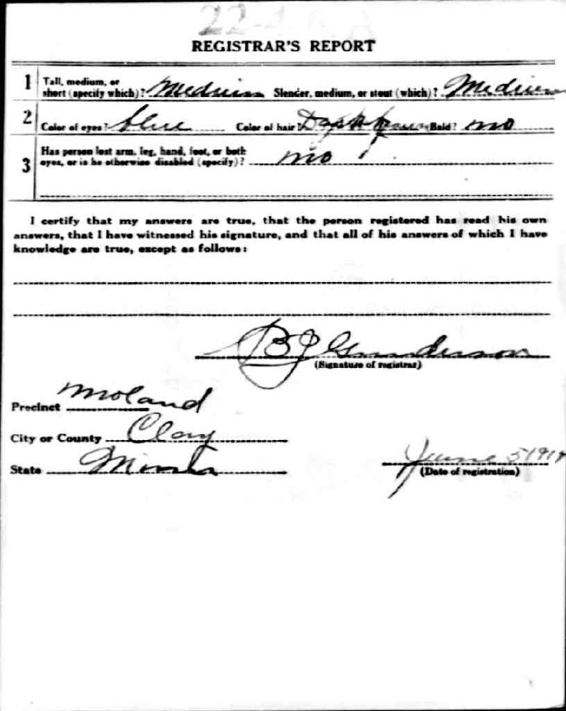 Draft Registration, page two