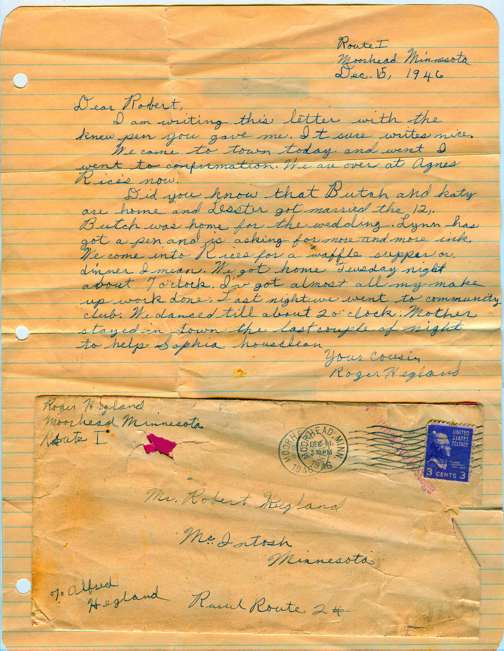 Original Letter