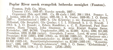 Norwegian church history