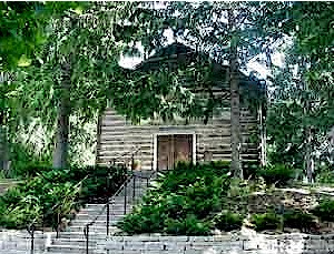 Old Muskego Church, now at Luther Seminary
