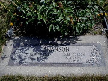 Swanson Gravestone
