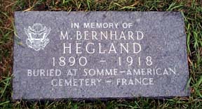 Bernhard's Memorial Stone