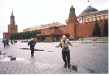 In Red Square, Moscow