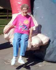 In Paul Bunyan's hand...September 2004