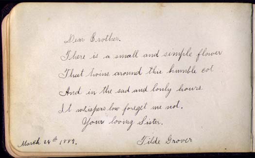 Tilde Grover's Autograph